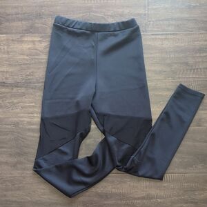 Black Leisure Leggings Size 4
